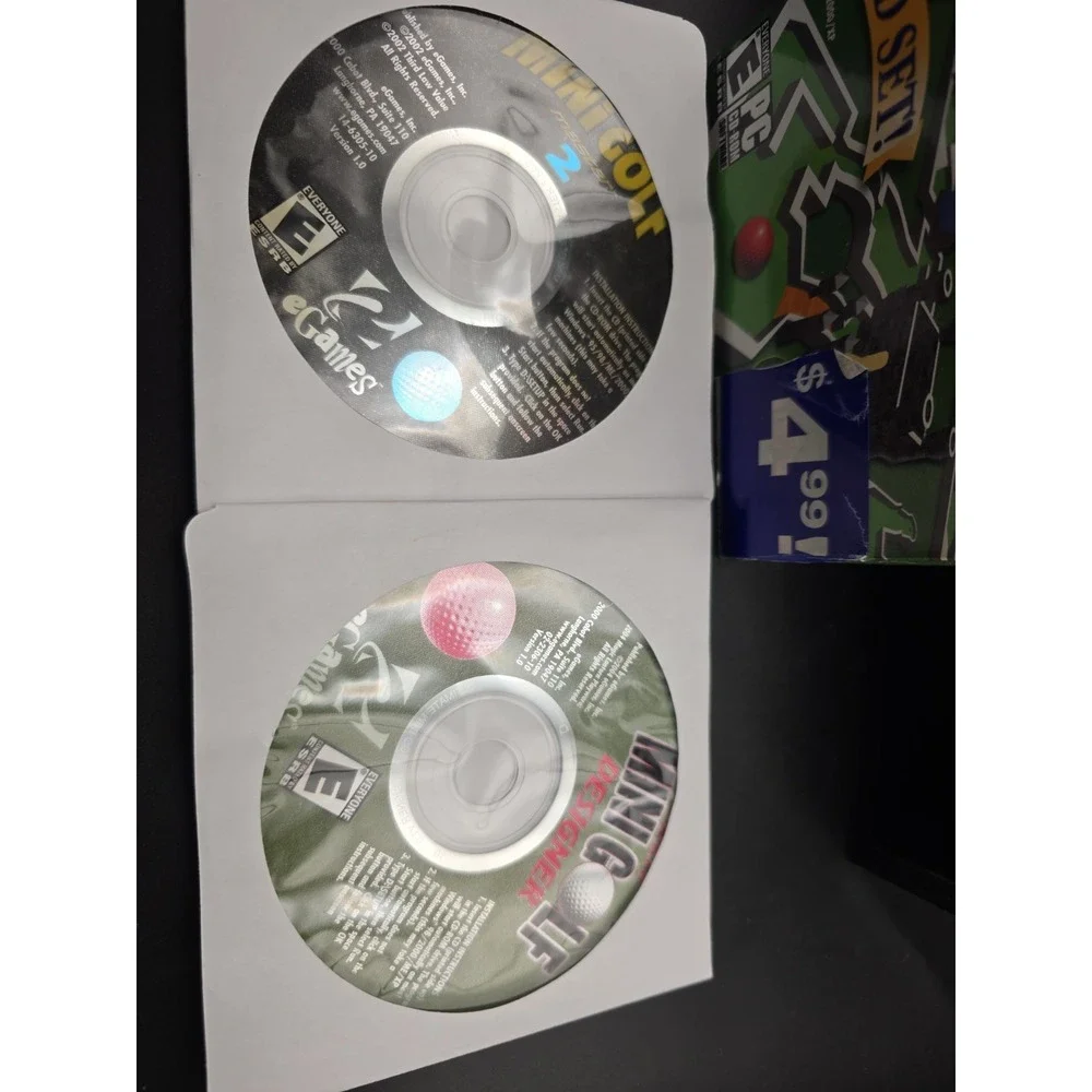Ultimate Mini Golf Designer w/ Mini Golf Master 2 (PC, 2004)